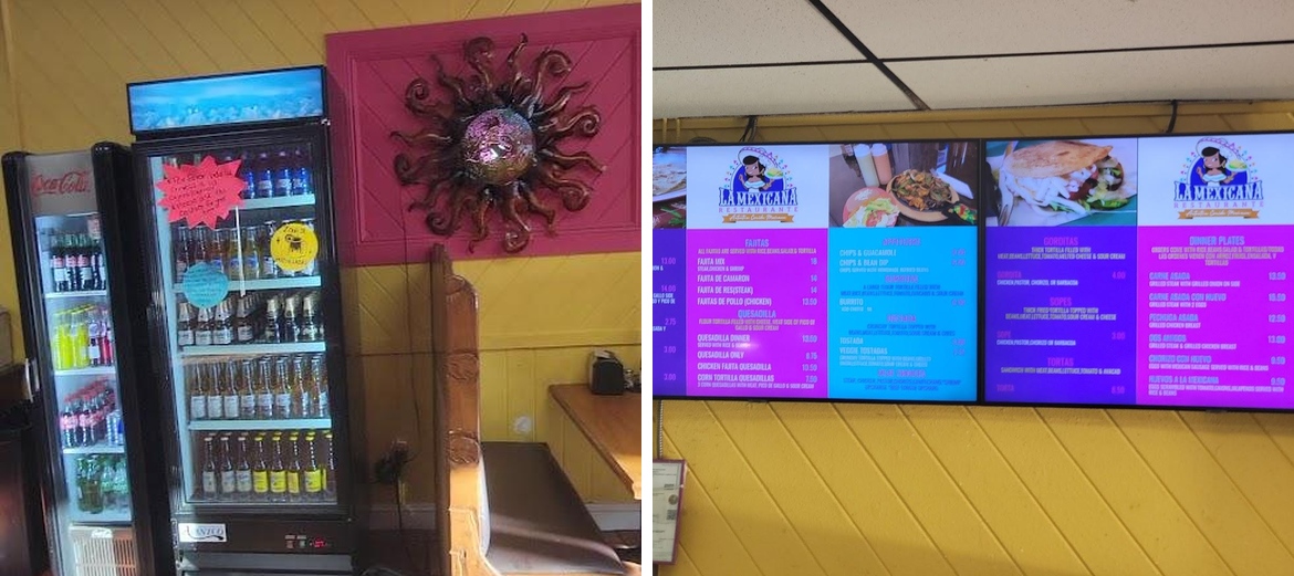 La Mexicana Restaurante Menu