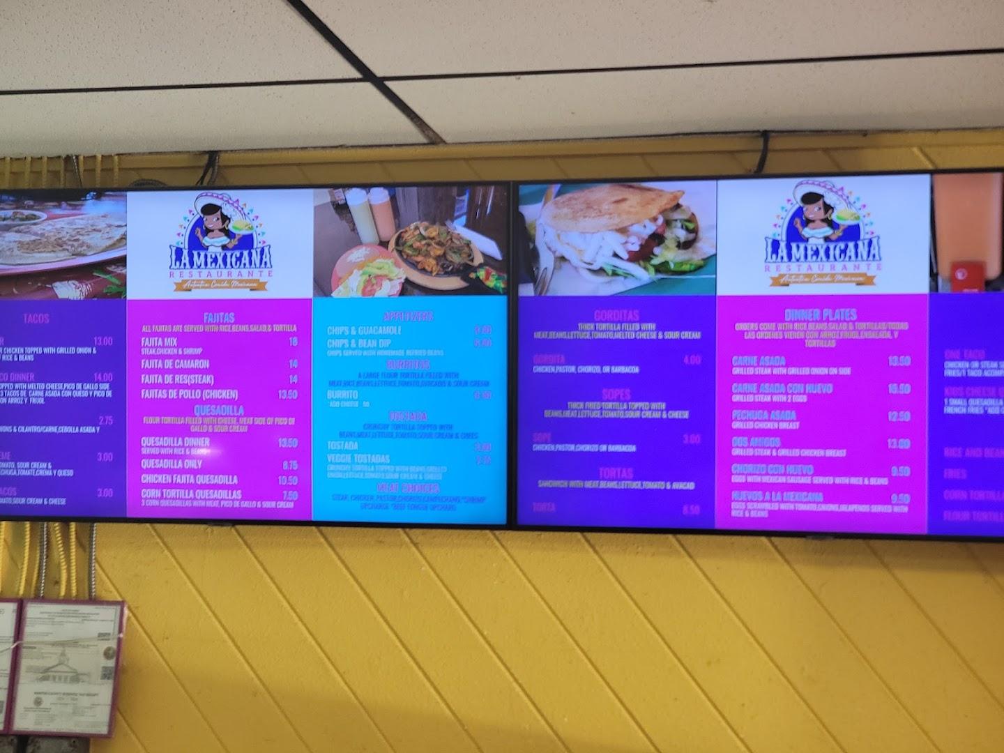 La Mexicana Restaurante